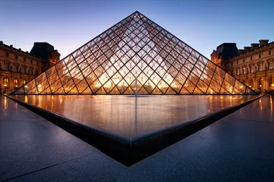 Пирамида Лувра – подземный вход в музей - новости строительства и развития  подземных сооружений