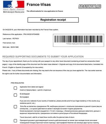 Долгосрочная виза(ВНЖ) для супругов граждан Франции: какие документы нужно  подать, особенности получения