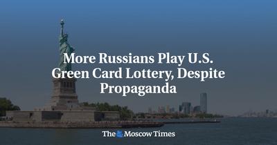 Former Pro-Putin Activist Celebrates U.S. Green Card on Instagram - The  Moscow Times