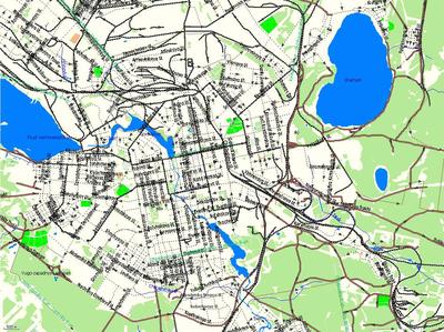 GPS карта г. Екатеринбург. Подробная GPS карта Екатеринбурга для GPS  навигаторов Garmin | RUS Maps | Все карты России в одном месте