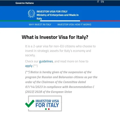 Гарантированная бизнес-виза в Италию в 2022 году - Московский Визовый Центр