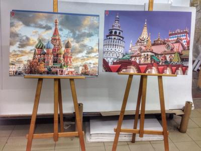 Печать на холсте - заказать печать фото на холсте - Москва