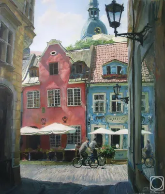Riga» картина Найды Дмитрия маслом на холсте — заказать на ArtNow.ru