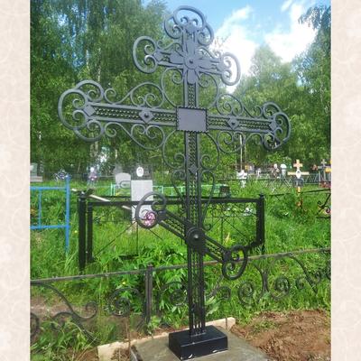 Кованые кресты в Казани, фото и цены