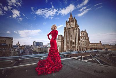 Фото на крыше Москва фотографии