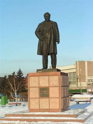 Красноярск: Памятник фотографу
