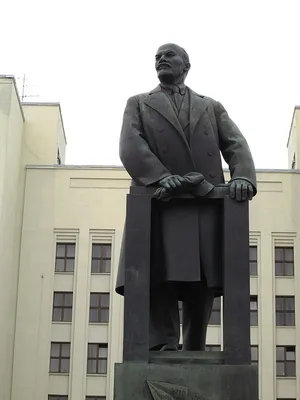 Памятник Ленину (Минск) — Википедия