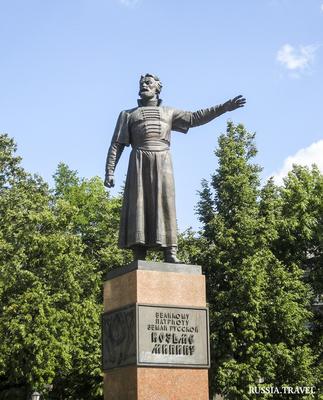 Памятник Кузьме Минину в городе \"Нижний Новгород\"