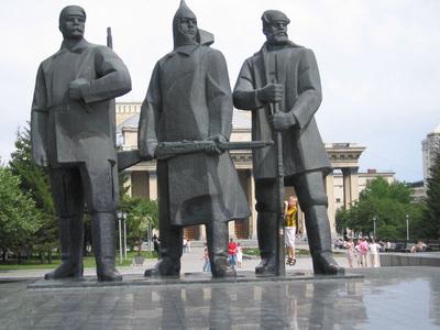Ленин на Ленина | Архитектура Новосибирска