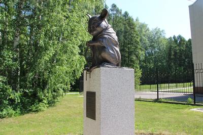 Памятник Змею Горынычу в Новосибирске