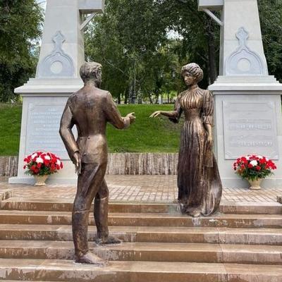 Памятник вальсу появился в Струковском саду Самары - KP.RU