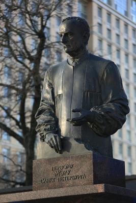Памятник дипломату Иоанну Каподистрии в Санкт-Петербурге - Скульптурное  предприятие «Лит Арт»