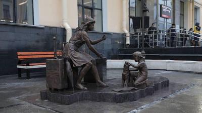 Памятник кораблю «Полтава» в Санкт-Петербурге