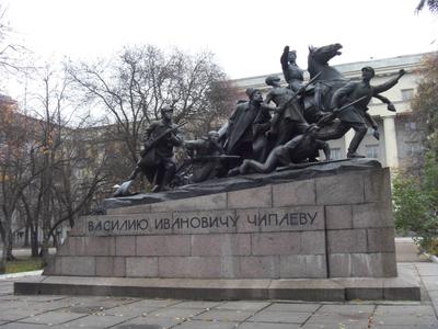 Памятник Чапаеву (Санкт-Петербург) — Википедия