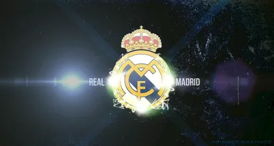 Обои на рабочий стол Логотип футбольного супер клуба Реал Мадрид / Real  Madrid, обои для рабочего стола, скачать обои, обои бесплатно