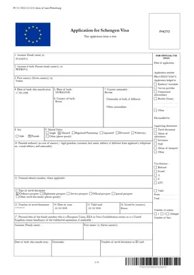 Шенген во Францию: анкета, документы, сроки
