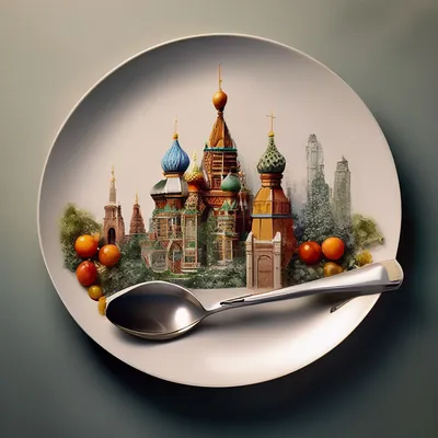 Сублимационная печать на тарелках на заказ | Заказать сублимацию на  тарелках в Москве, цена, фото.