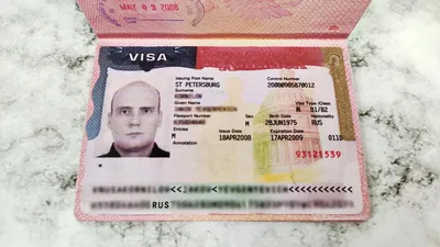 Американская виза: как она выглядит и где указан ее номер? | Все о Визах |  Дзен