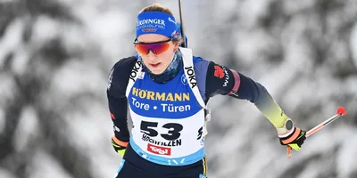 Немецкая биатлонистка Лаура Дальмайер выиграла второе золото на Олимпиаде,  белоруски пока без медалей