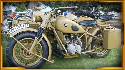 Мотоциклы рейха. BMW R75 - YouTube