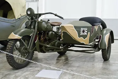 Военный мотоцикл Zundapp KS750 Combination 1942