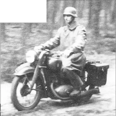 Единственный 4-цилиндровый мотоцикл Вермахта: почему ему было суждено стать  настоящей легендой