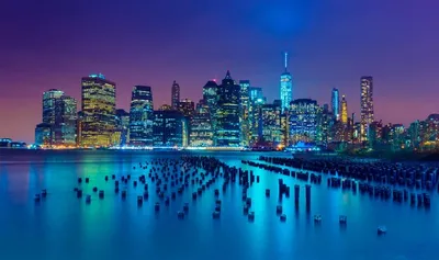 Фон для фотосъемки с изображением ночного Нью-Йорка Манхэттена здания фоны  с фоном фоновые огни живописные пятна фон для портретной фотосъемки |  AliExpress