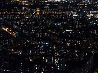 Фотография Панорама ночной Москвы из раздела город #730739 - фото.сайт -  sight.photo