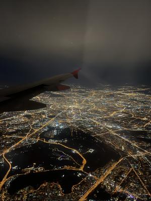 Ух ты! Ночная Москва с самолёта! | Блог авиационного фотографа | Дзен