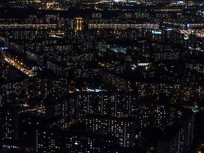 Свежайшие виды ночной Москвы