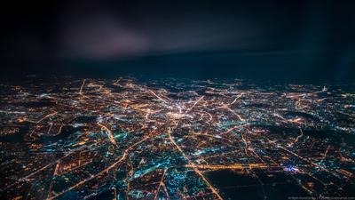 Фото ночной Москвы со спутника фотографии