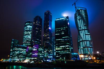 Москва Сити Фото Ночью Зимой – Telegraph