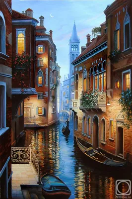 Канал ночи в Венеции с красивыми светами в Венеции, Италии Стоковое Фото -  изображение насчитывающей света, достопримечательностью: 131476738