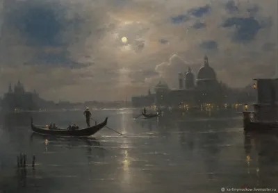 Онлайн пазл «Ночь в Венеции»
