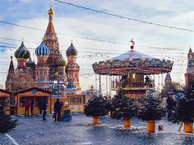 Автобусная экскурсия «Огни новогодней Москвы»