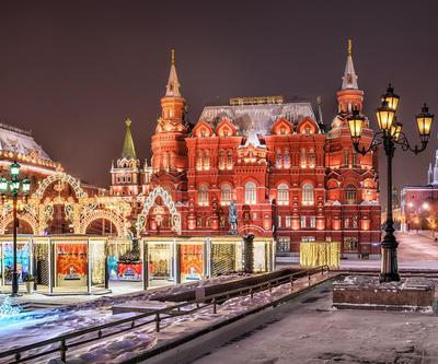 Огни новогодней Москвы 🧭 цена экскурсии 2100 руб., отзывы, расписание  экскурсий в Москве
