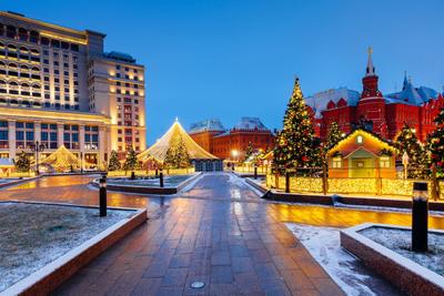 Огни новогодней Москвы: прогулочный маршрут по центру столицы — Узнай Москву