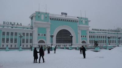 Зимний Новосибирск с высоты | STENA.ee