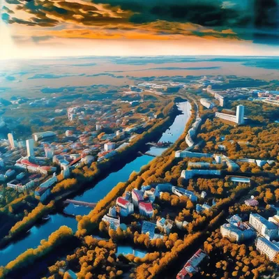 Фотография Новосибирска с МКС | Пикабу