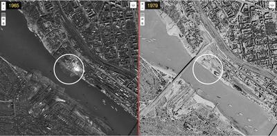 6 мест в Новосибирске на архивных картах 1965 и 1979 годов, снятых  американскими шпионскими спутниками, Новосибирск - 6 декабря 2021 - НГС.ру