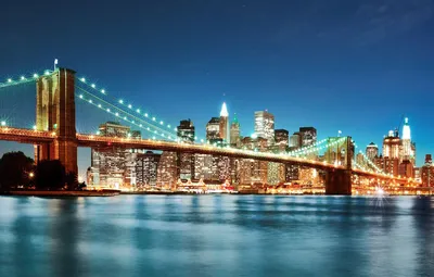Флизелиновые 3д фото обои 368х254 см город Нью-Йорк и чистое небо  (2317V8)+клей (ID#944999852), цена: 1800 ₴, купить на Prom.ua
