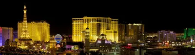 Image Statue of Liberty Las Vegas USA night time Houses Cities