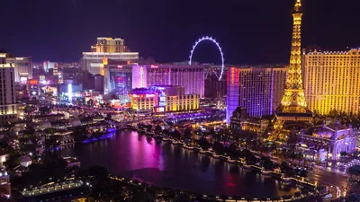 Las Vegas, USA, the entire Las Vegas Strip landscape belt - Bing Wallpapers  - Sonu Rai