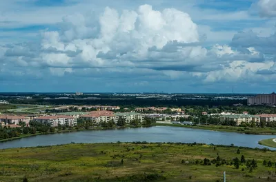 Орландо Флорида Skyline — стоковые фотографии и другие картинки Орландо -  Флорида - Орландо - Флорида, Флорида - США, Вид с воздуха - iStock