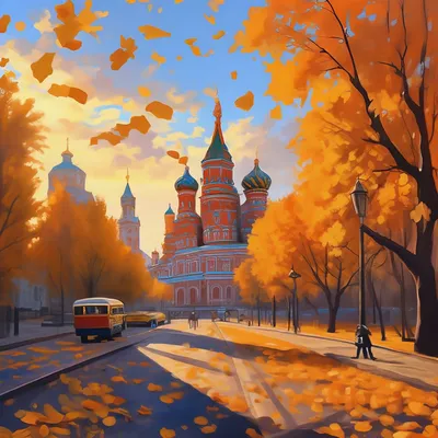 На следующей неделе в Москву придет золотая осень - Московская перспектива