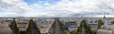 Панорама Парижа K-026 (3,0х1,47 м), купить по выгодной цене в магазине  Элизиум