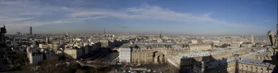 Panorama Of Paris Stock Photo - Download Image Now - Paris - France, Eiffel  Tower - Paris, Balcony - iStock