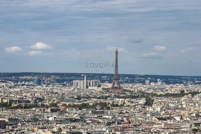 Panorama of Paris, Overlooking the Pantheon Stock Image - Image of road,  horizon: 55011283