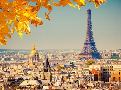 Осенний париж обои - 61 фото