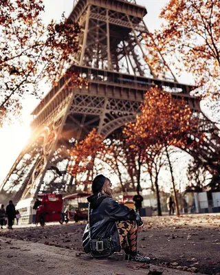 Осенний Париж | Пикабу